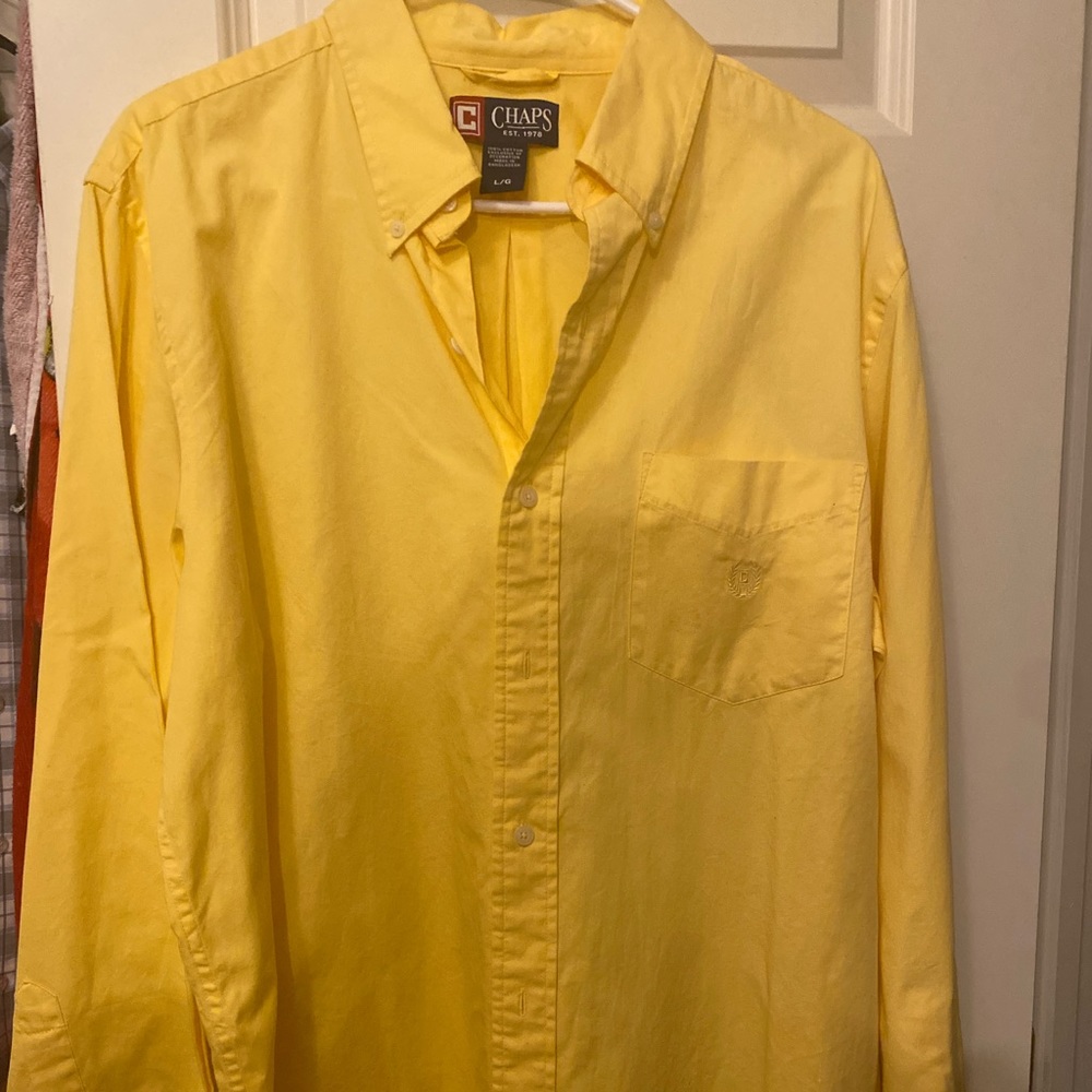 Champs dress shirt large